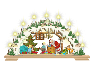 3D Schwibbogen „Weihnachtsstube“