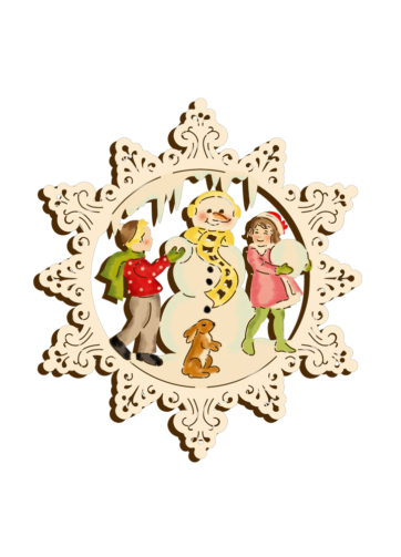 Christbaumdekoration Weihnachtssternanhänger