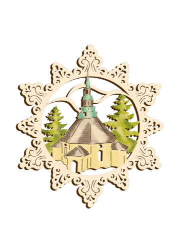 Christbaumdekoration Weihnachtssternanhänger