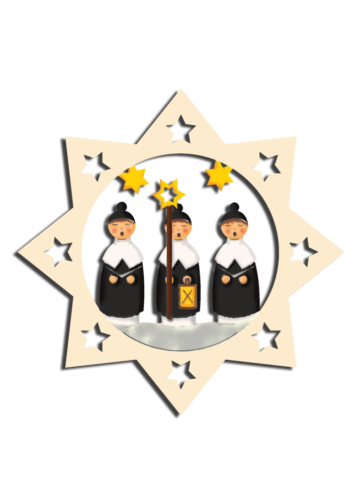 Christbaumdekoration Weihnachtssternanhänger