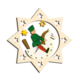Christbaumdekoration Weihnachtssternanhänger