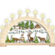 Weihnachten, Lichterbogen, Schwibbogen Waldtiere