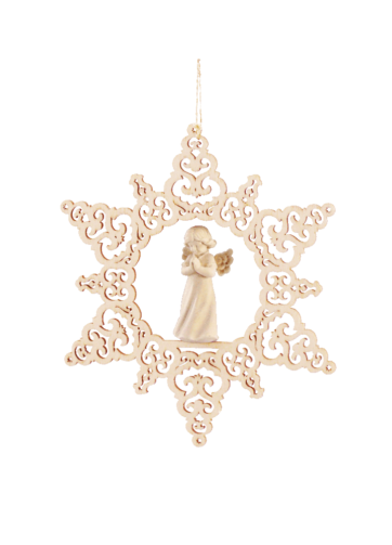 Christbaumschmuck Weihnachtssternanhänger