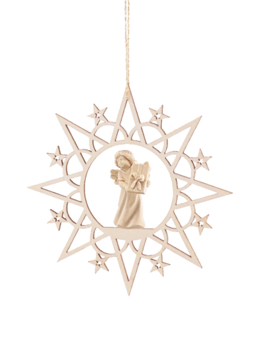 Christbaumschmuck Weihnachtssternanhänger