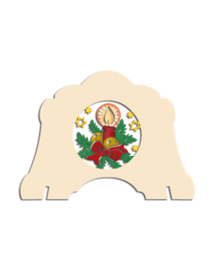 Schwibbogen-Erhöhung „Kerze“