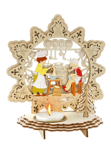 Winterdekoration, Tischdekoration